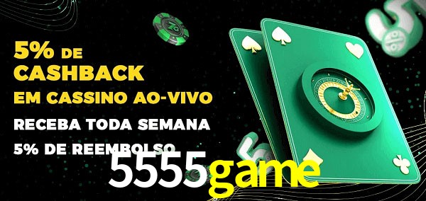 Promoções do cassino ao Vivo 5555game